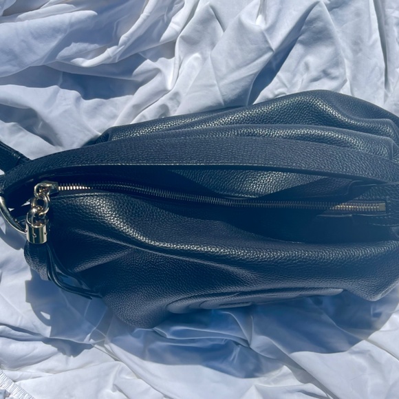 GUCCI BLACK GG DISCO SOHO LEATHER HOBO HANDBAG 536194 - Picture 14 of 16